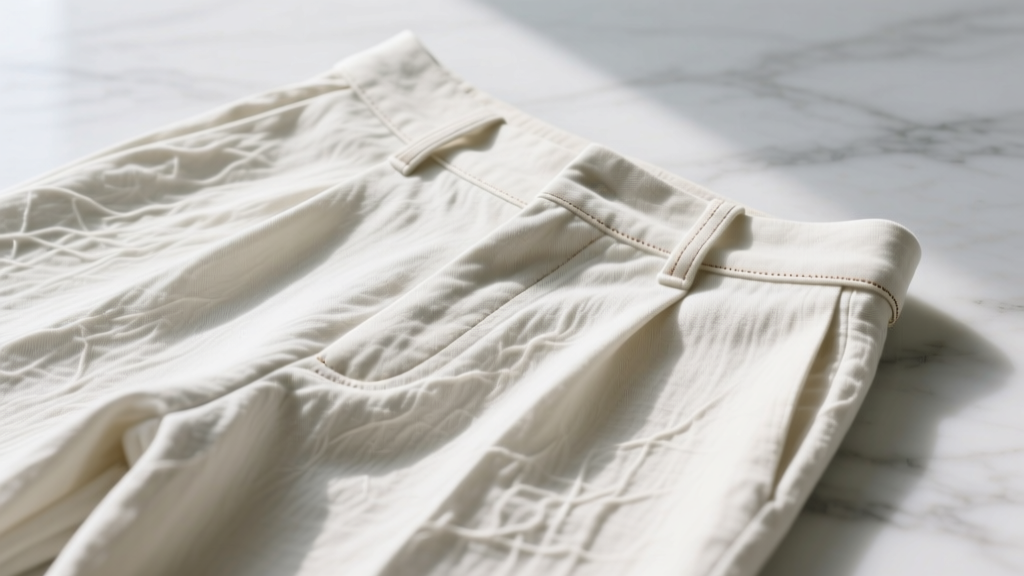 Cotton High Waist Trousers: Truths & Textile Myths