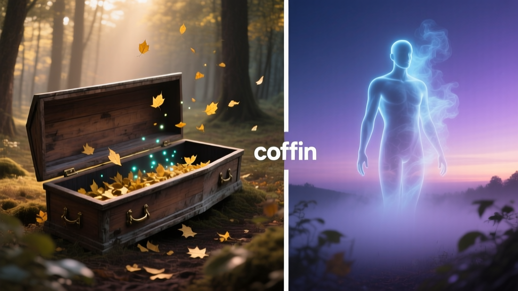Coffin vs Dying: Dream Symbol Comparison