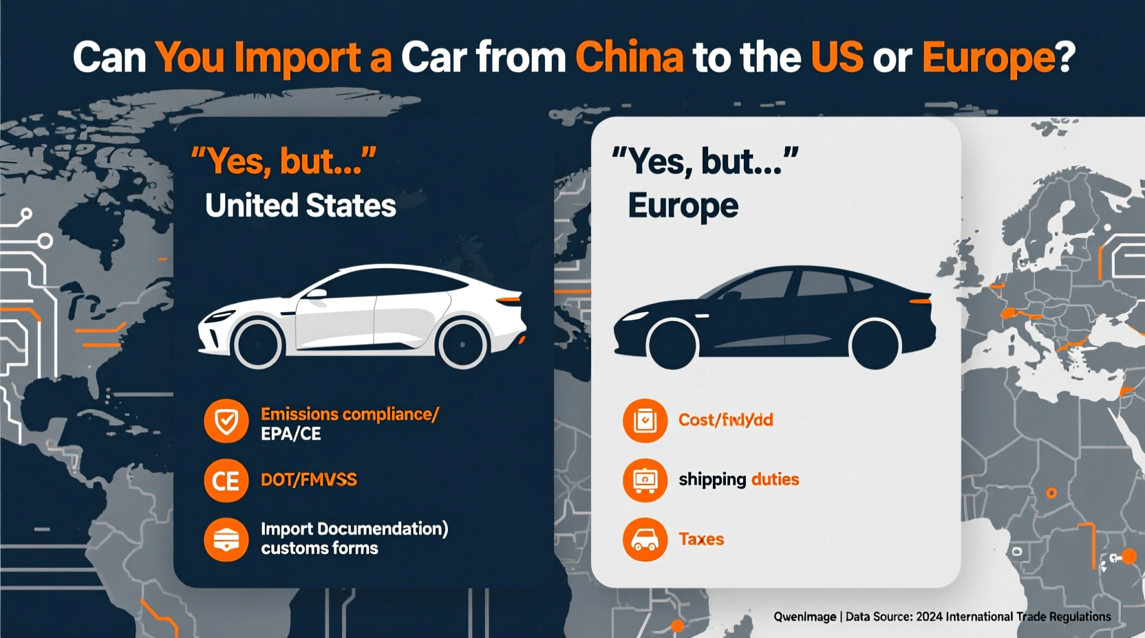 can i import a car from china