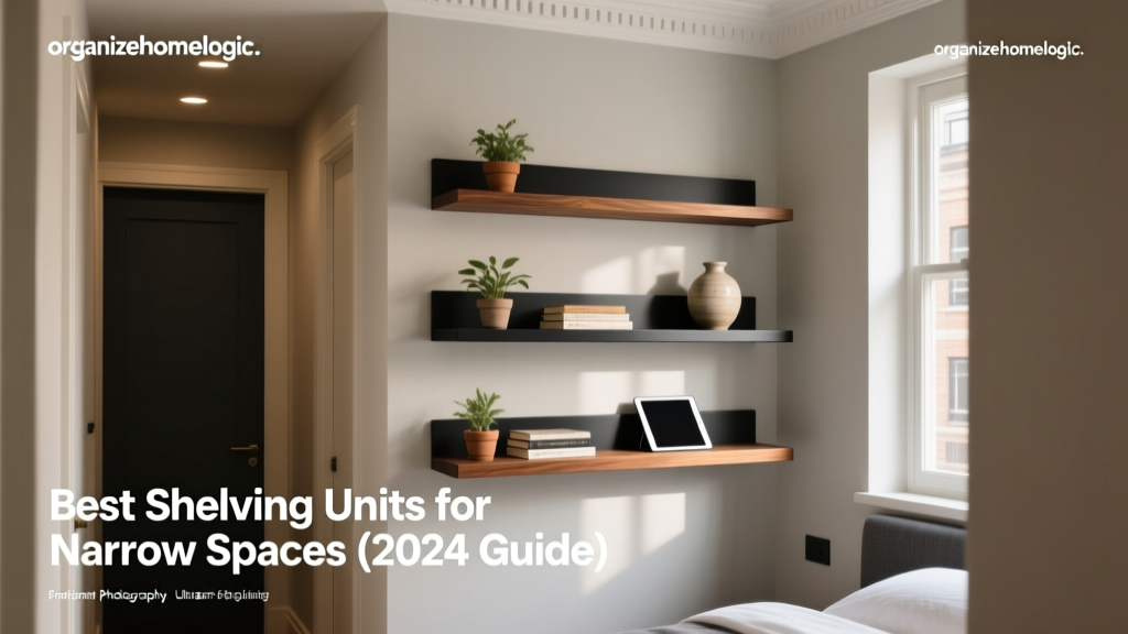 Best Shelving Units for Narrow Spaces (2024 Guide)