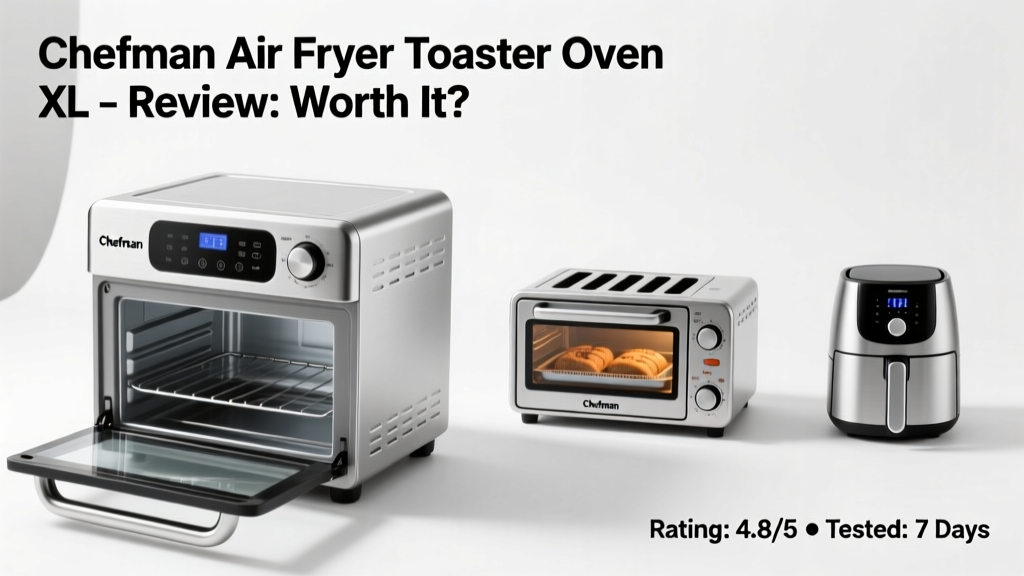 Chefman XL Air Fryer Toaster Oven Review: Worth It?