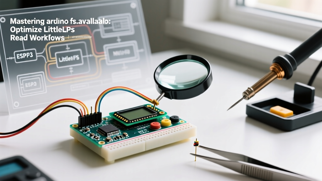 Mastering arduino fs.available: Optimize LittleFS Read Workflows