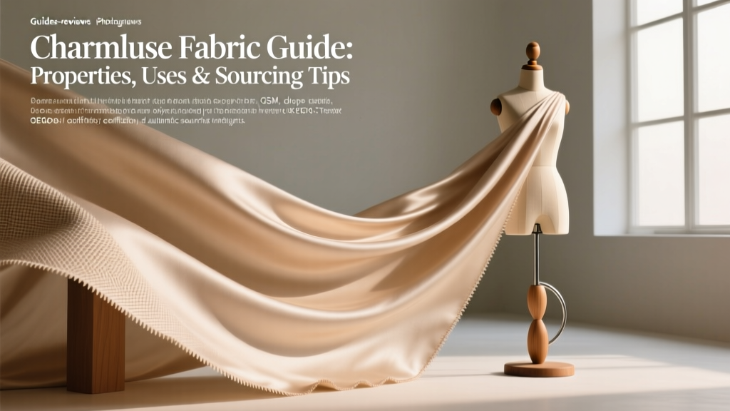Charmuse Fabric Guide: Properties, Uses & Sourcing Tips
