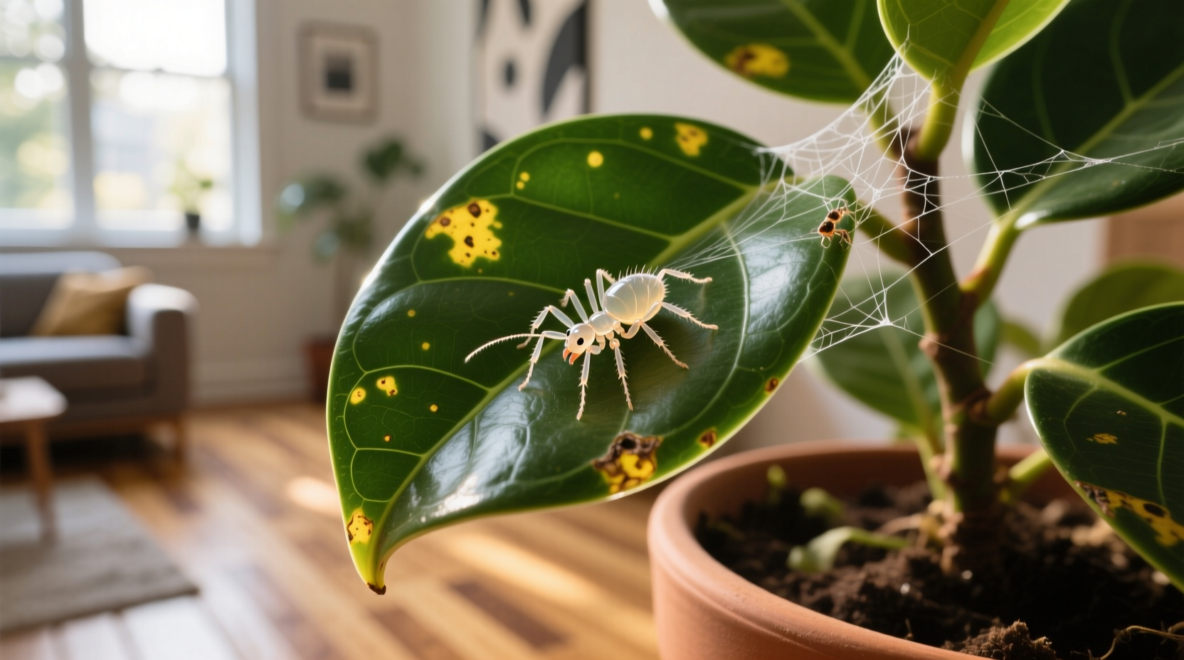 indoor plant mites
