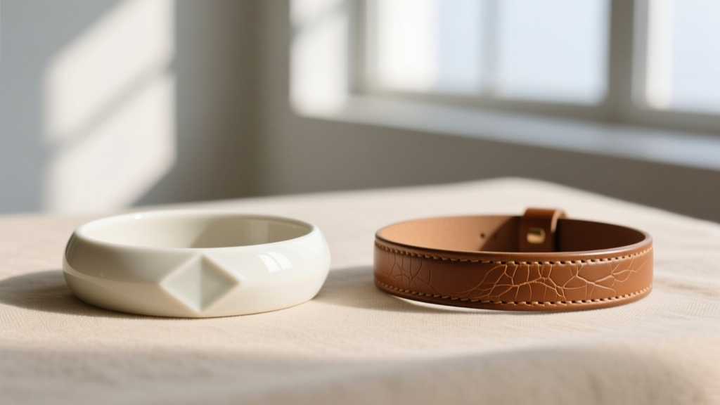 Ceramic vs Leather Bracelets: Which Is More Hypoallergenic?