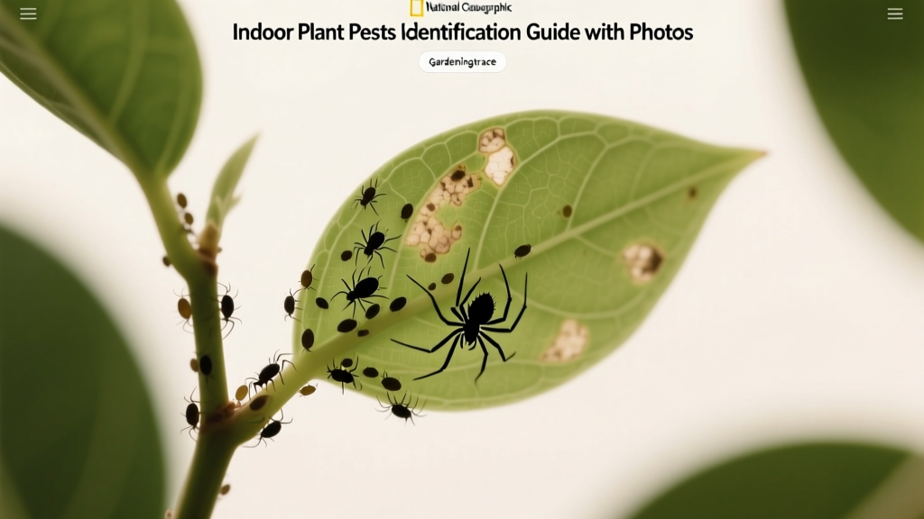 Indoor Plant Pests Identification Guide with Photos
