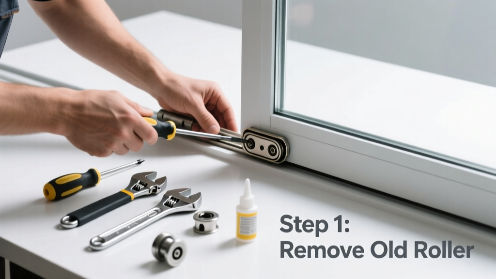 How to Replace a Worn Sliding Glass Door Roller