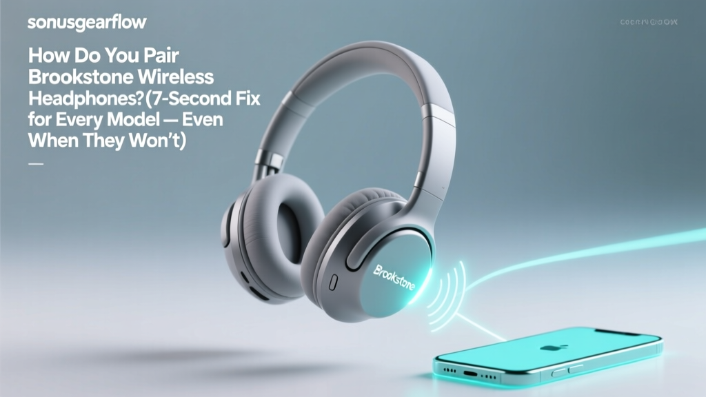 How Do You Pair Brookstone Wireless Headphones (2026)