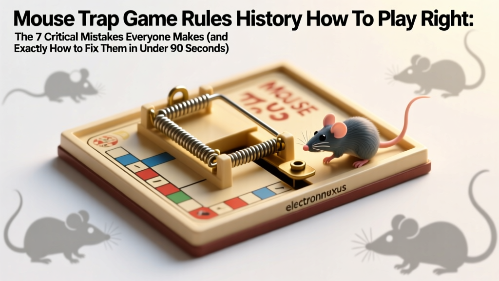 Mouse Trap Game Rules History How To Play Right: The 7 Critical Mistakes Everyone Makes (and Exactly How to Fix Them in Under 90 Seconds)
