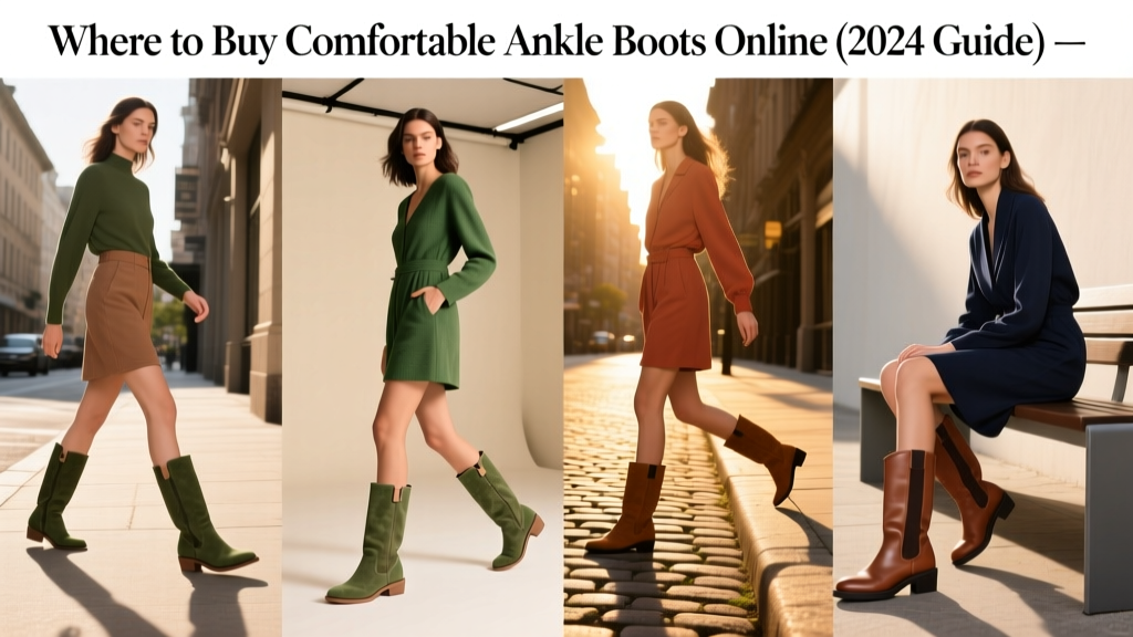 Where to Buy Comfortable Ankle Boots Online (2024 Guide)