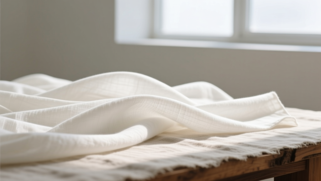 Soft White Cotton Fabric: The Timeless Foundation of Design