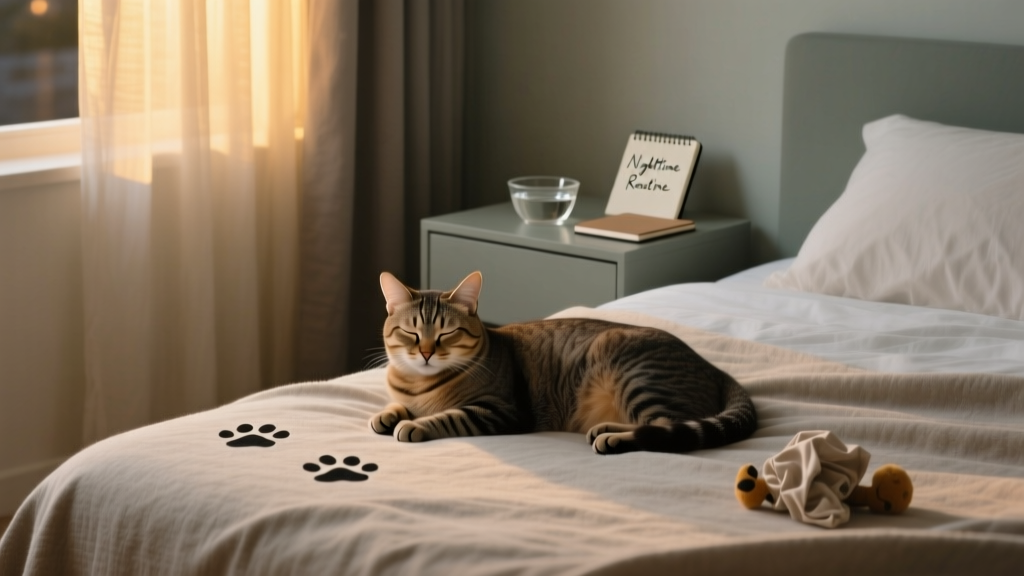 How to Reduce Demanding Cat Behavior at Night