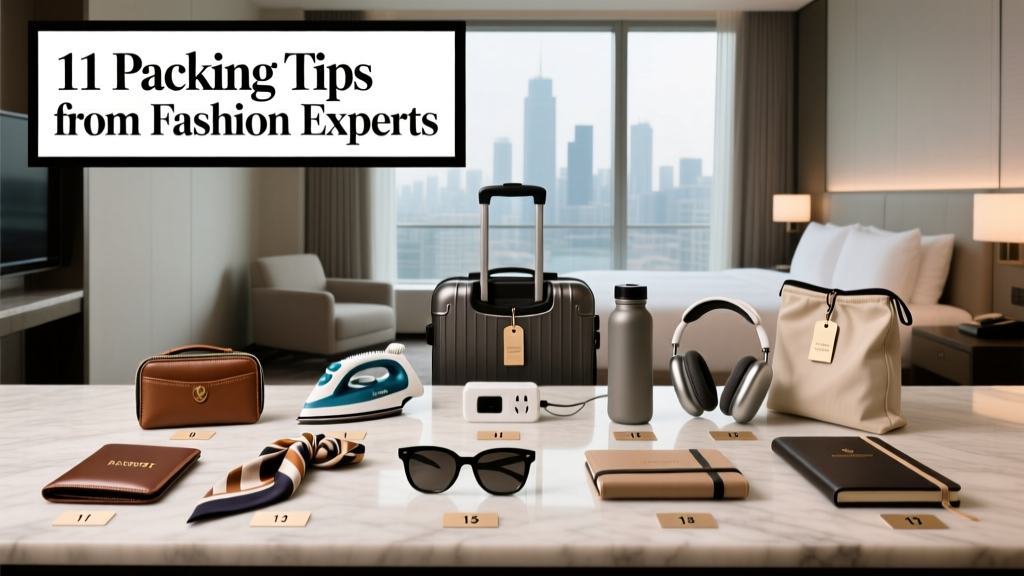 11 Packing Tips From Fashion Experts: Smart, Stylish, and Space-Smart Travel Essentials