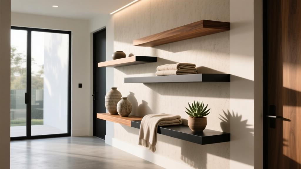 Best Floating Shelves for Entryways: Style & Strength