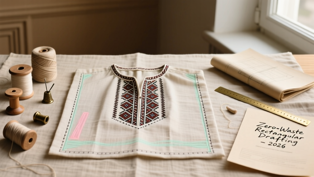 Balkan Folk Shirt Pattern Drafting: Zero-Waste Techniques 2026