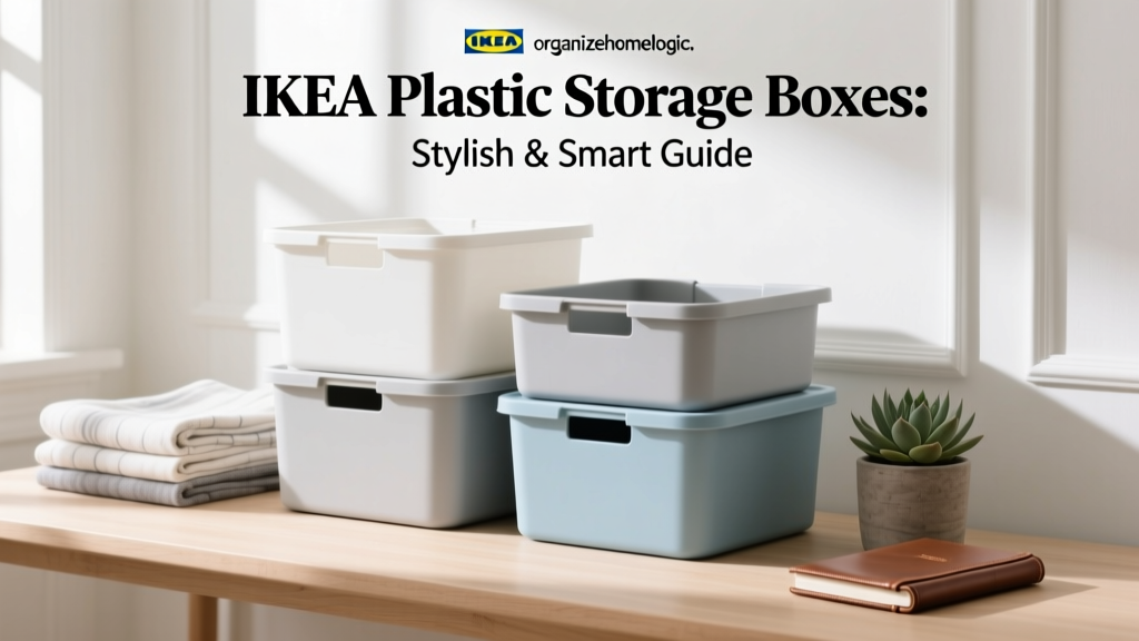 IKEA Plastic Storage Boxes: Stylish & Smart Guide