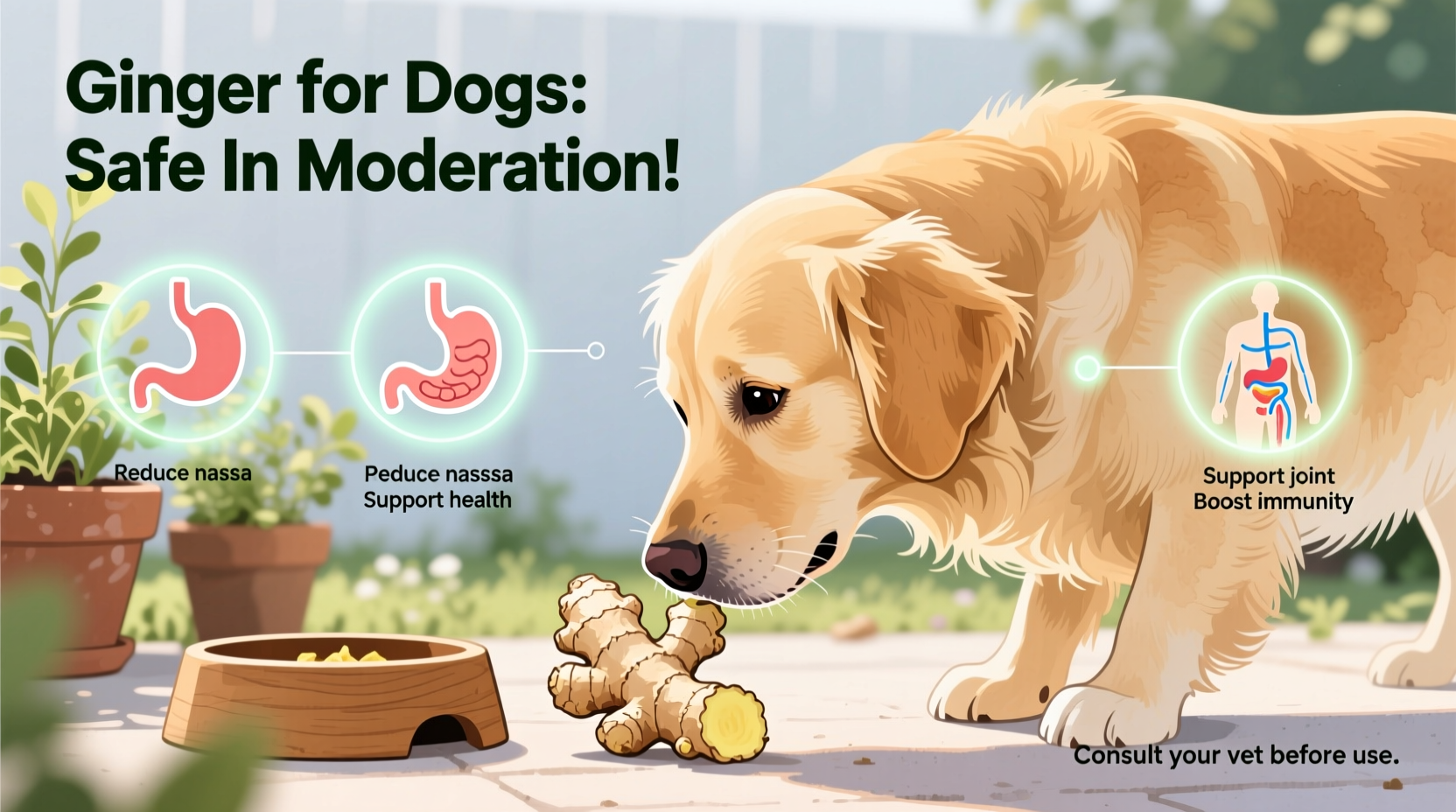 Ginger for Dogs: Safe Uses, Dosage & Critical Risks (Vet-Reviewed)