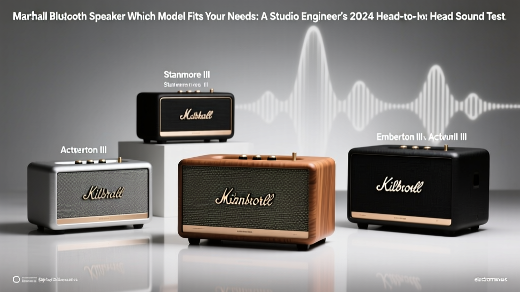 Marshall Bluetooth Speaker Which Model Fits Your Needs: A Studio Engineer’s 2024 Head-to-Head Sound Test (Stanmore III vs. Emberton II vs. Acton III vs. Kilburn II)