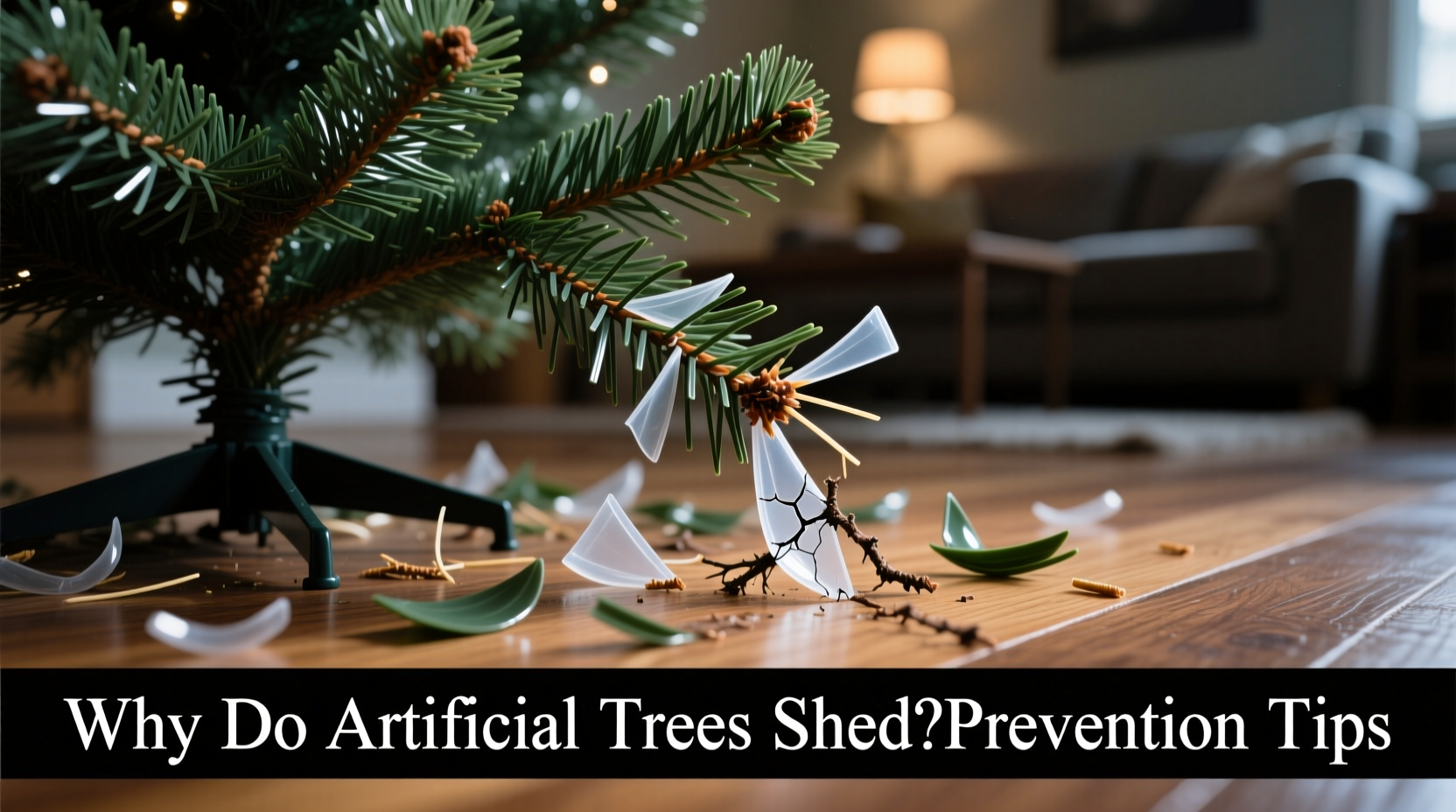 why do some artificial trees shed plastic needles and how to prevent it