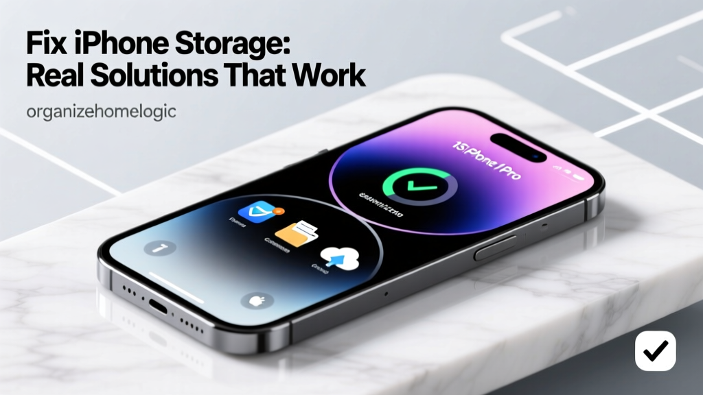 Fix iPhone Storage: Real Solutions That Work