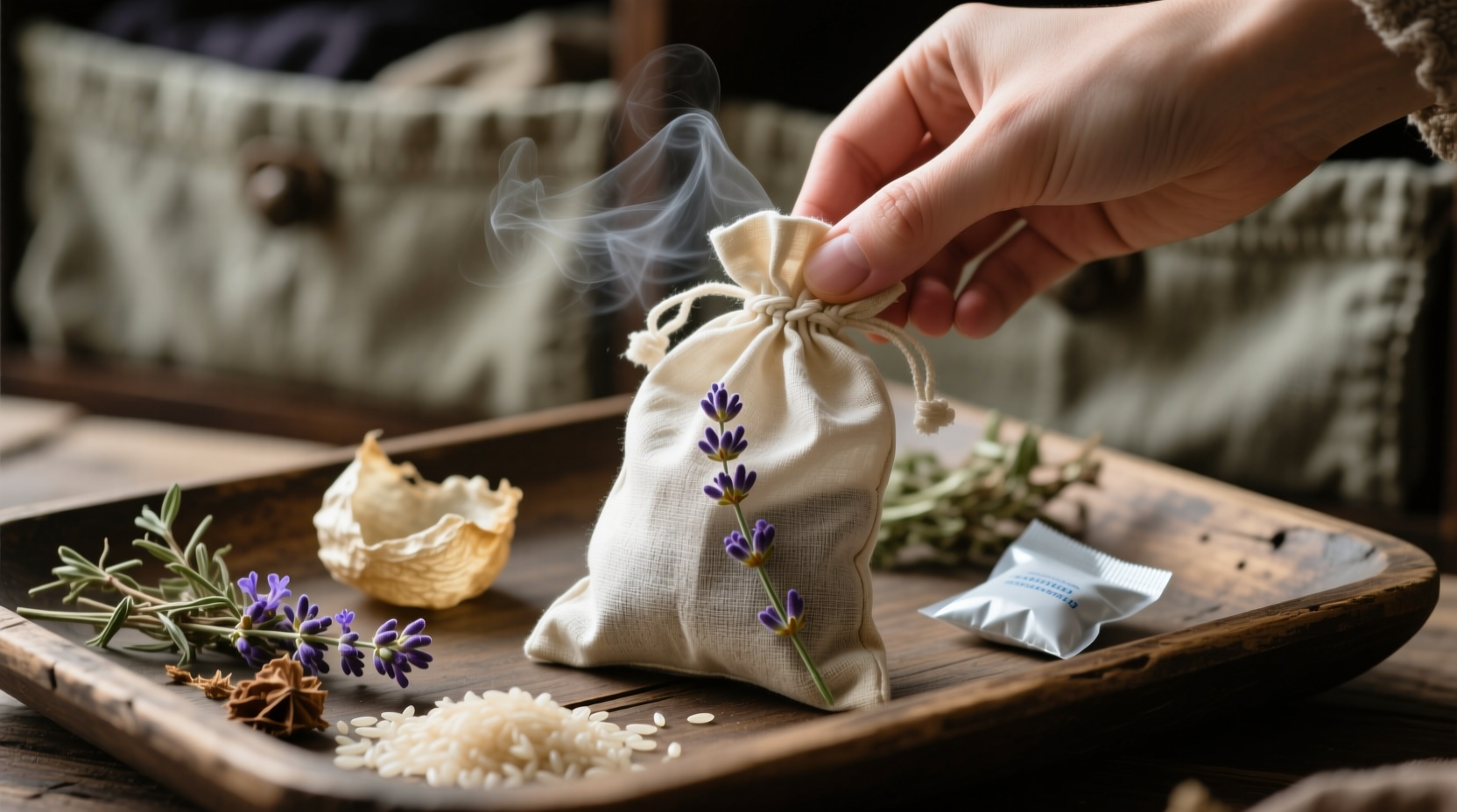 how to refresh scented sachets safely