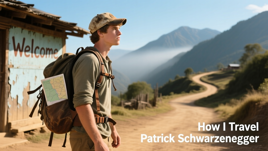 How I Travel: Patrick Schwarzenegger’s Real-World Budget Backpacking Strategy (Not the Hollywood Version)