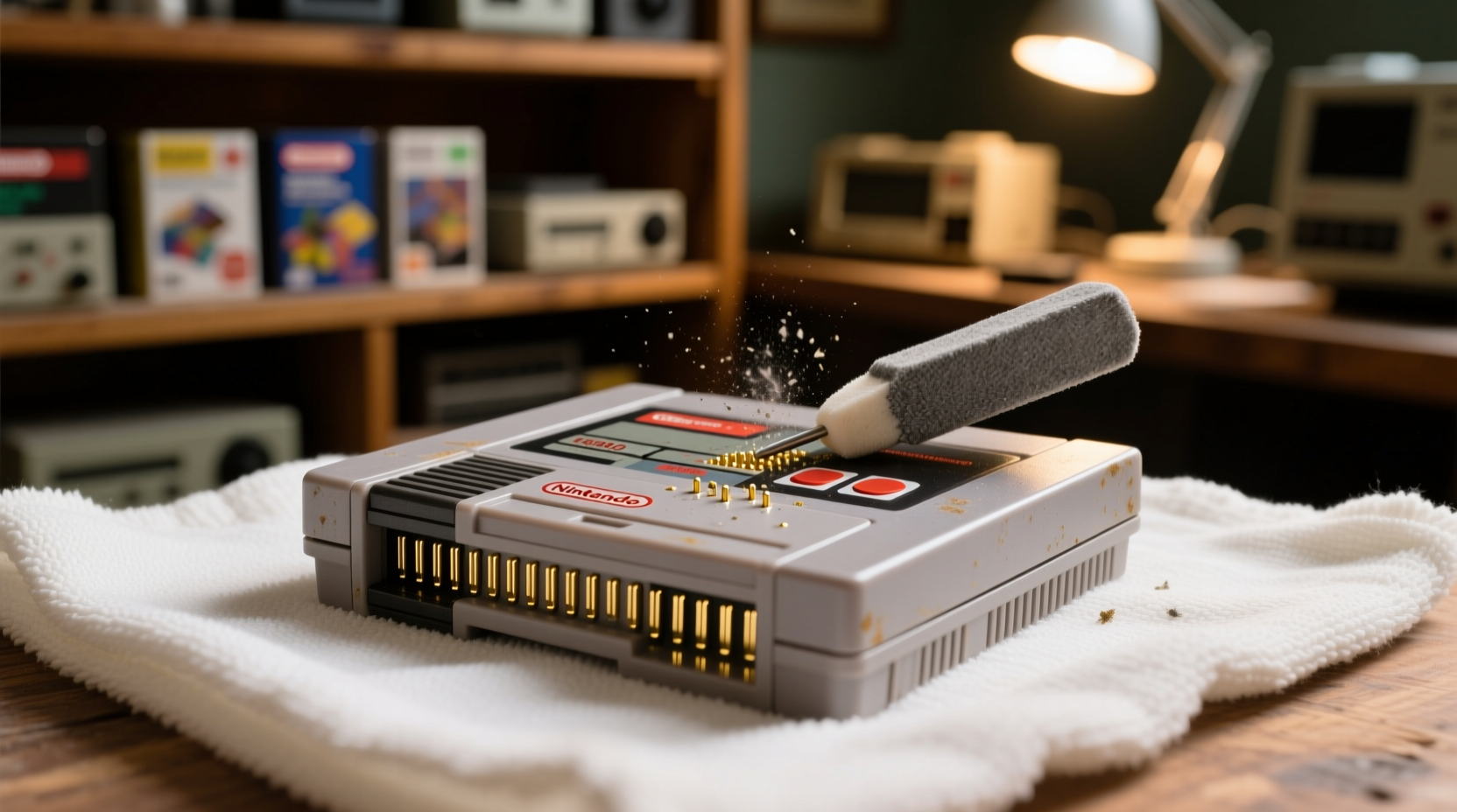 eco friendly nintendo cartridge cleaning