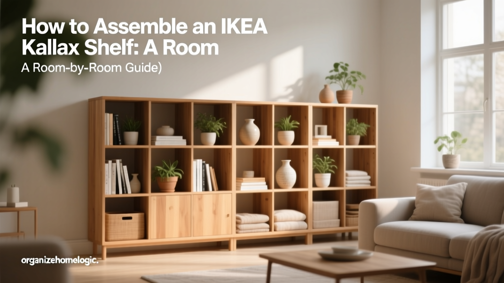 How to Assemble an IKEA Kallax Shelf: A Room-by-Room Guide