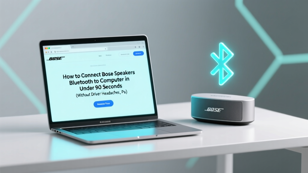Fix Bose Bluetooth Speaker Pairing on Computers (2026)