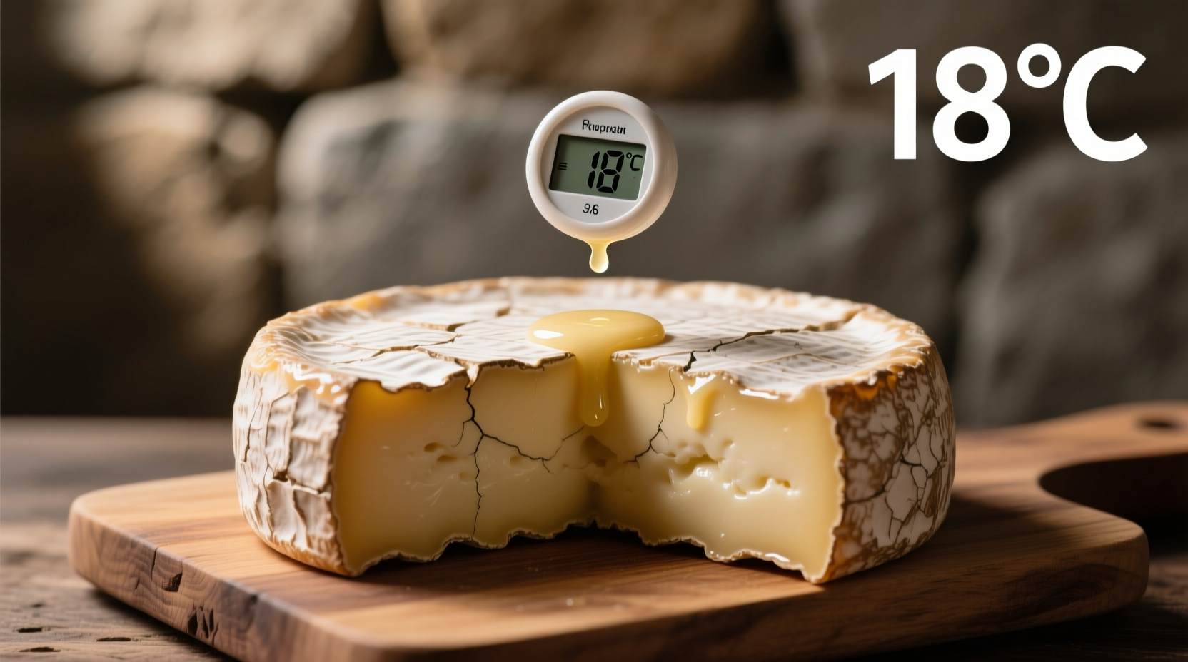the best temperature to eat cheese