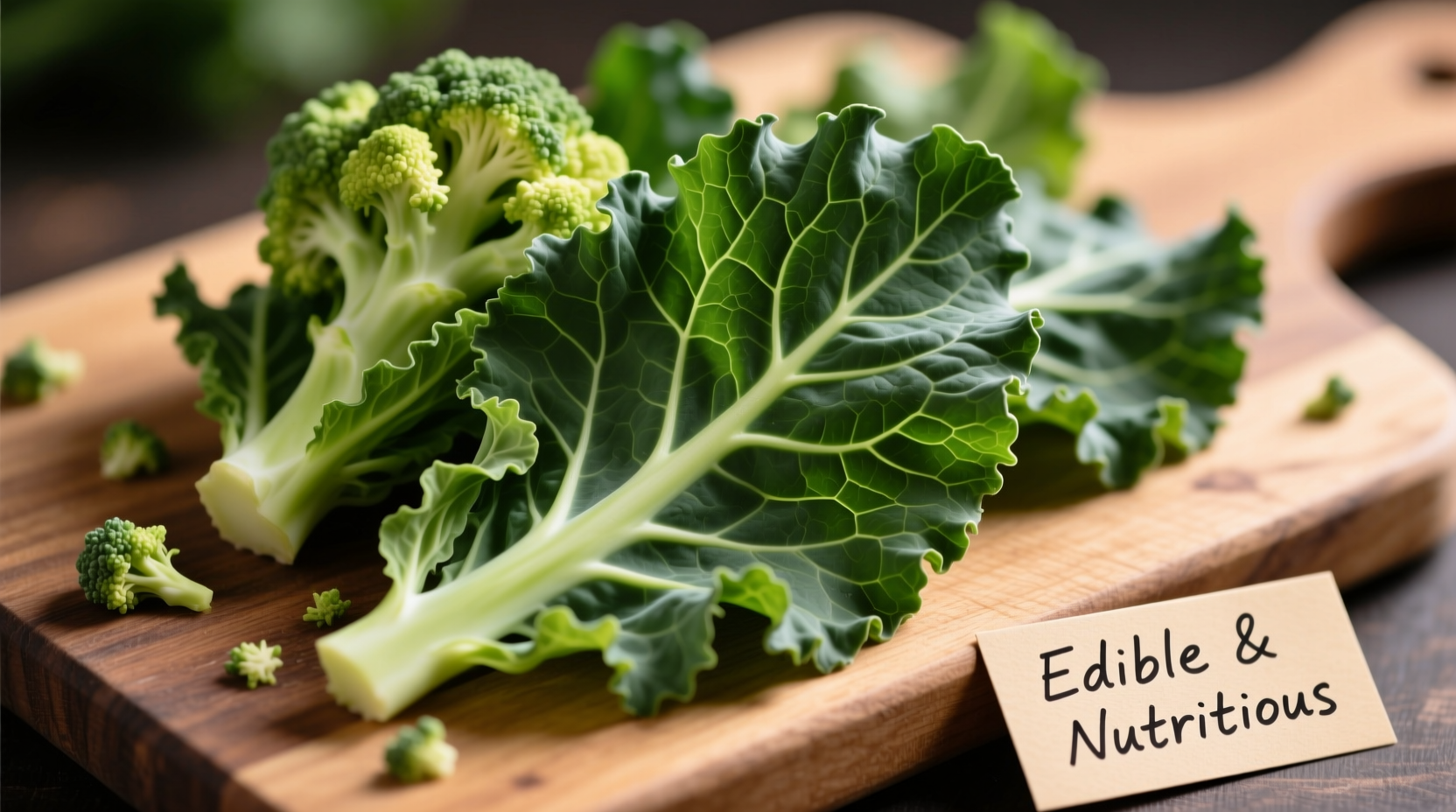 are cauliflower leaves edible