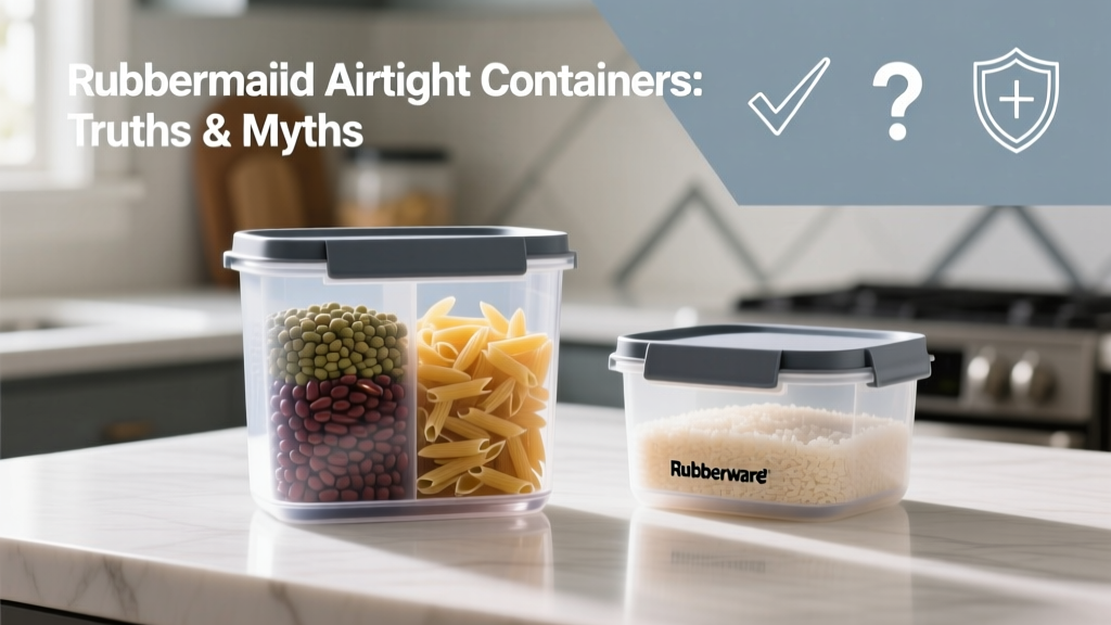Rubbermaid Airtight Containers: Truths & Myths