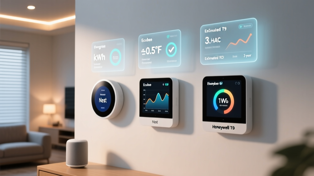 Nest Thermostat vs Ecobee SmartThermostat vs Honeywell T9: Which Smart Thermostat Saves the Most Energy in 2026?