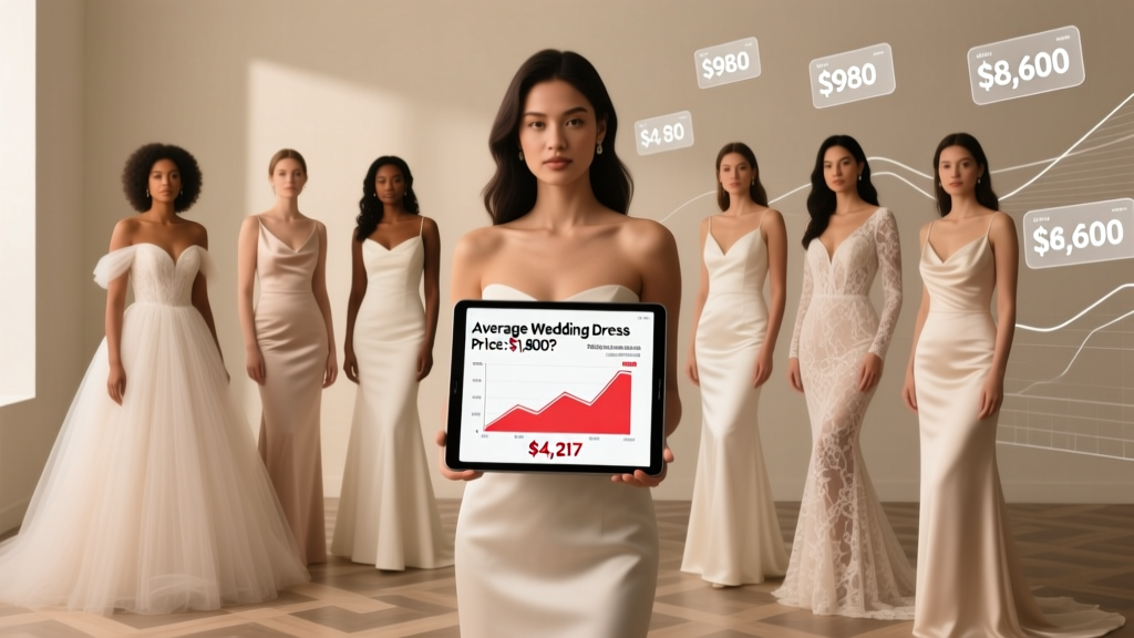 Average Wedding Dress Cost in 2026 (Real Data)