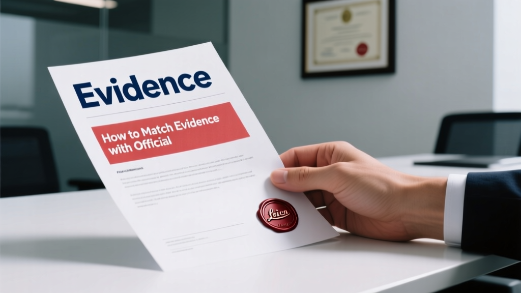How To Match Evidence With Official: A Field-Tested Protocol for Compliance, Audits, and Dispute Resolution