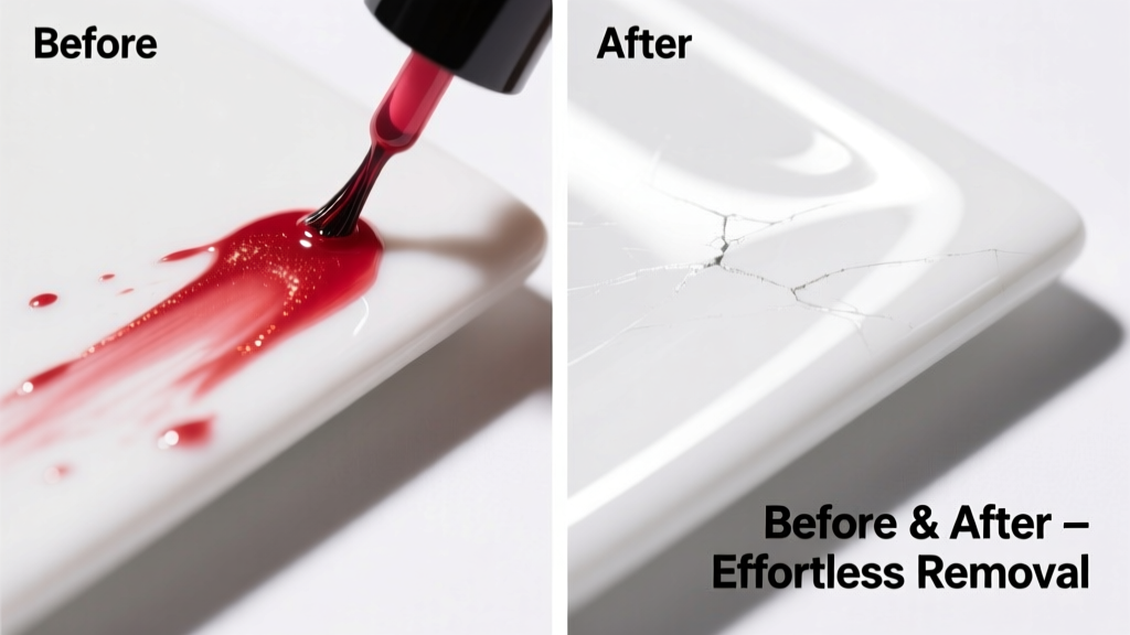 How to Remove Nail Polish from Any Surface