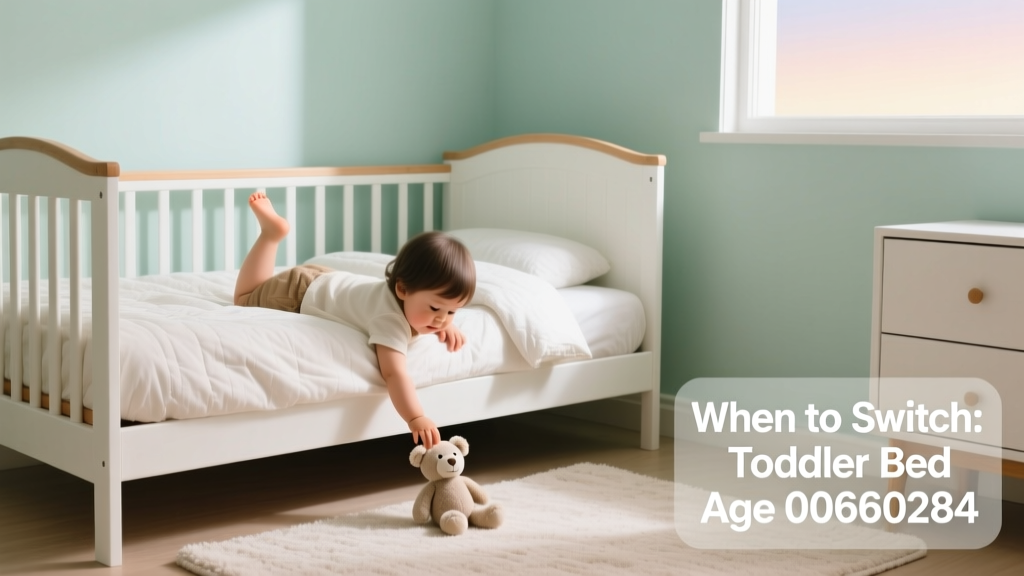 When to Switch to a Toddler Bed: Evidence-Based Timing, Safety Guidelines, and Real-World Strategies