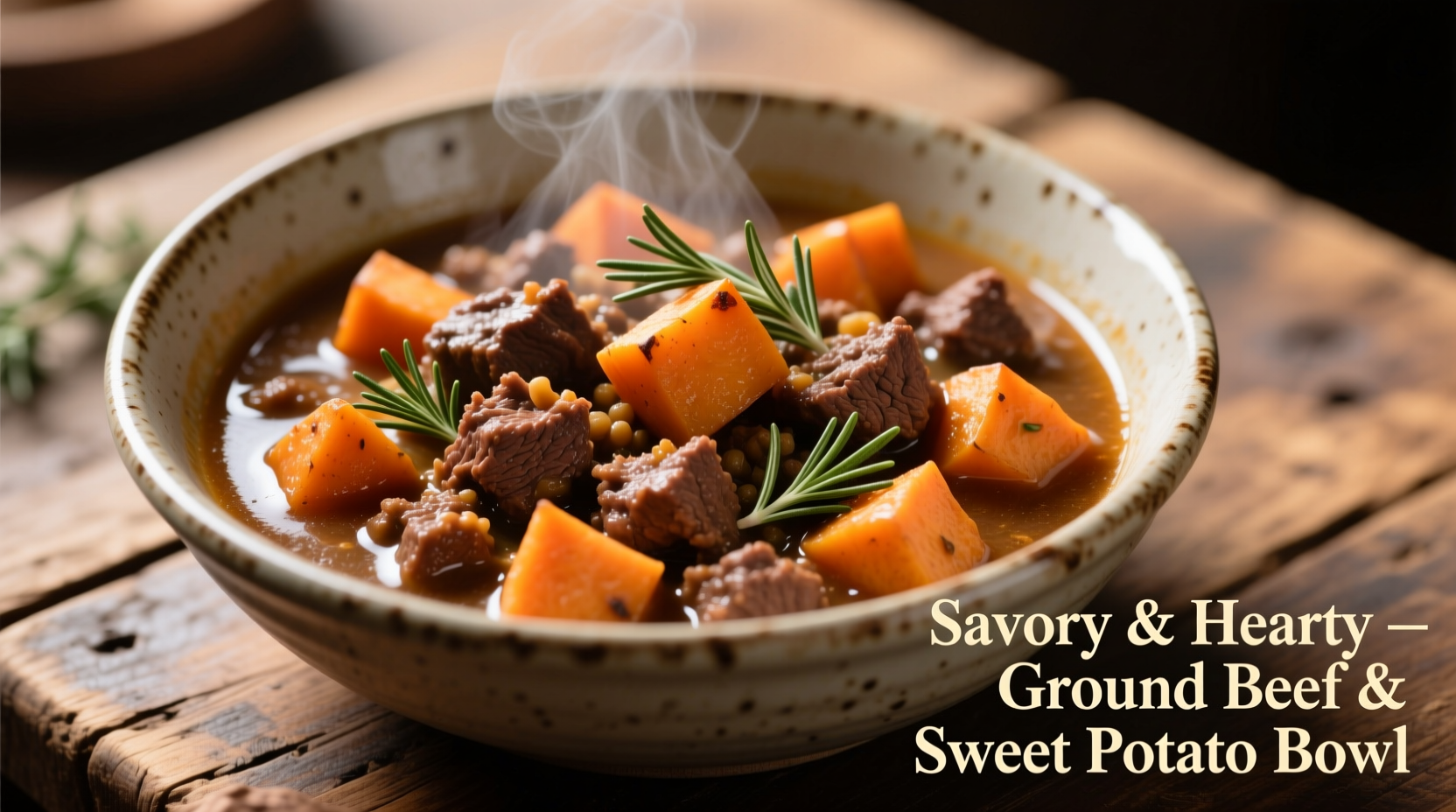Perfect Ground Beef and Sweet Potato Bowl Recipe | 30-Min Meal
