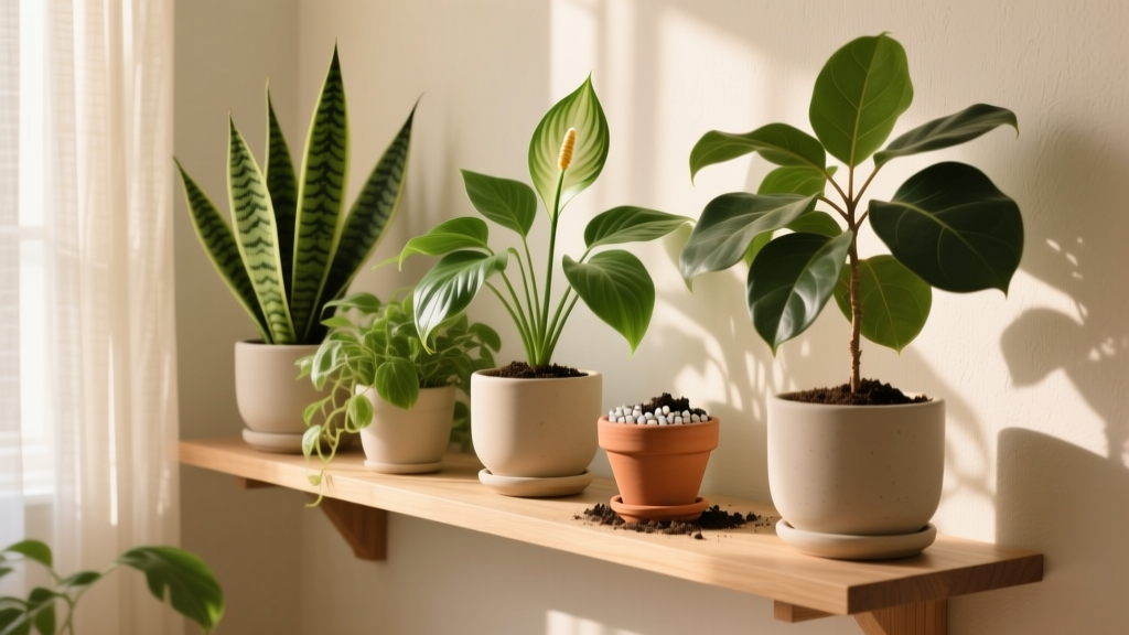 Oxygen-Boosting Indoor Plants & Soil Mix Science