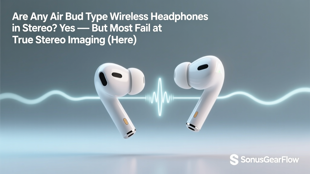 Air Bud Wireless Headphones: True Stereo Imaging (2026)