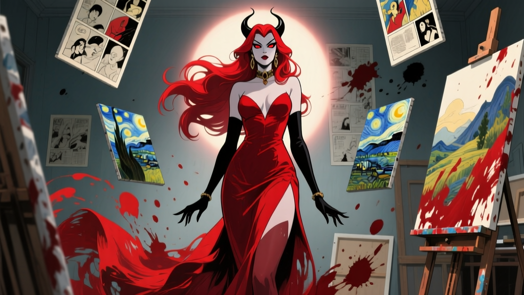 Blood on the Canvas: How Alex Ross Transformed Vampirella Into Fine Art