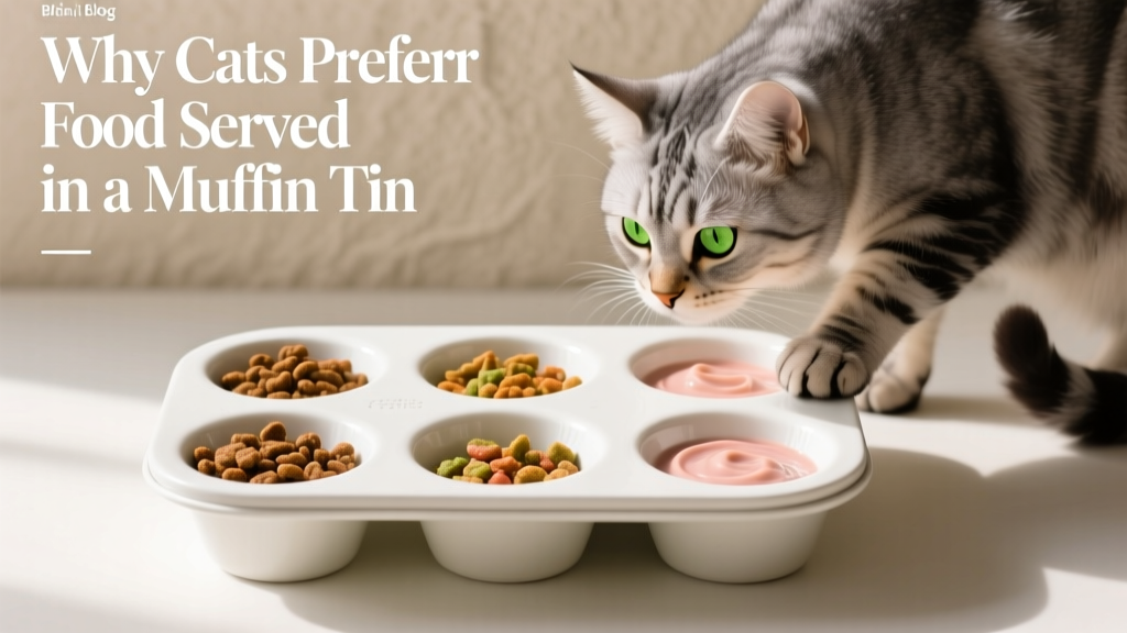 Why Cats Prefer Food Served in a Muffin Tin