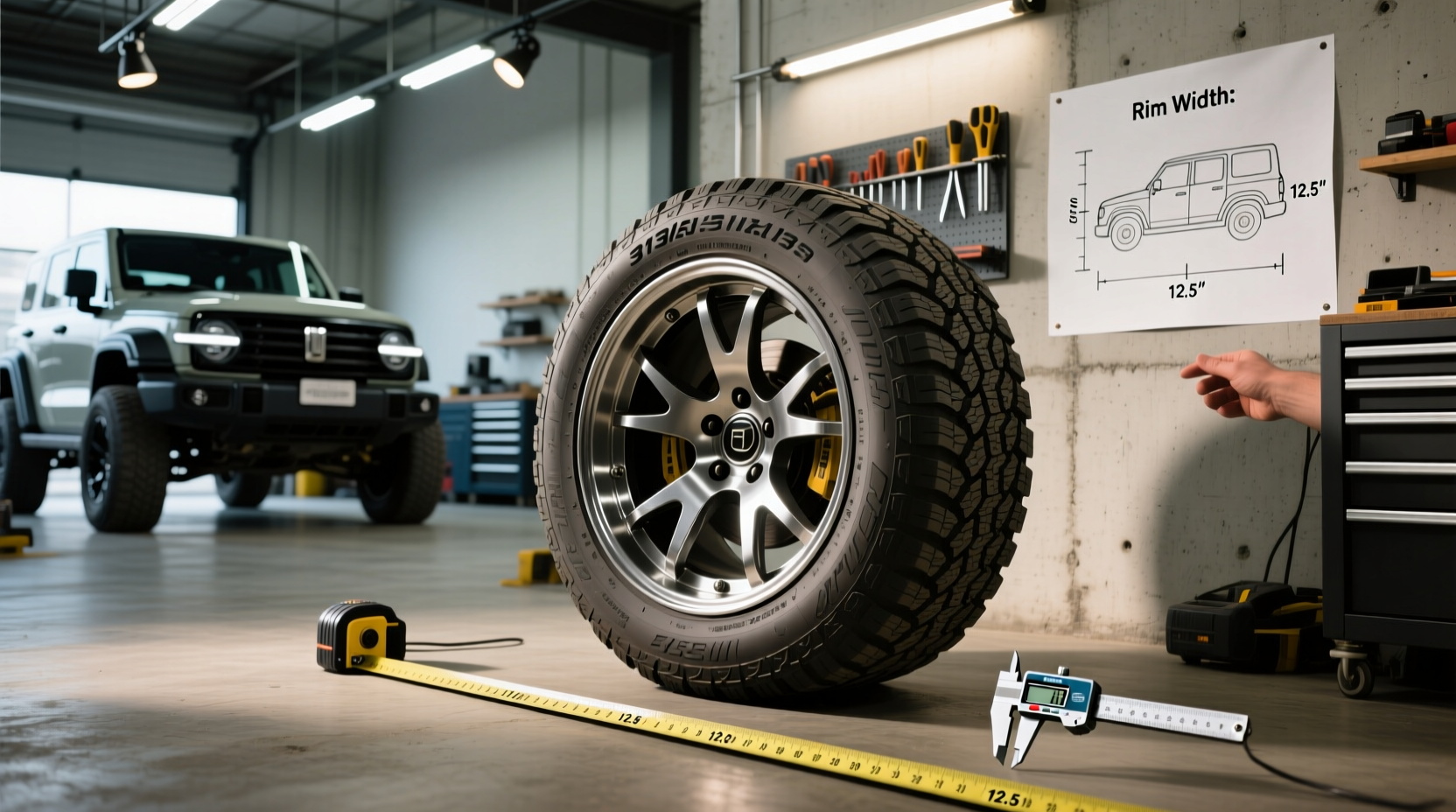 How to Choose Wheel Rims for 315, What Size Rim for 35x12.5 Tire?