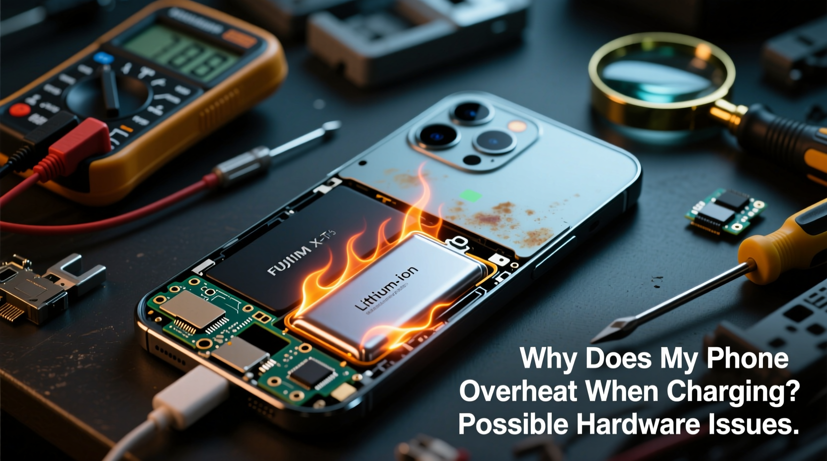 why does my phone overheat when charging possible hardware issues