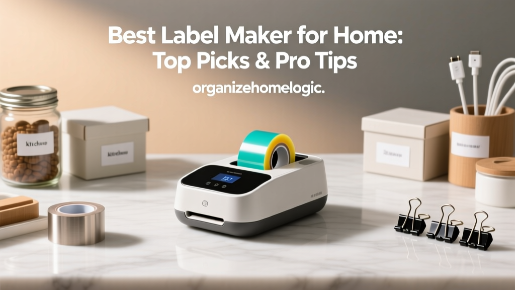 Best Label Maker for Home: Top Picks & Pro Tips