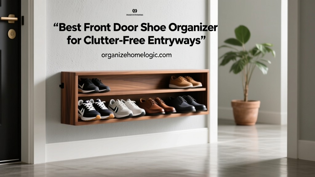 Best Front Door Shoe Organizer for Clutter-Free Entryways