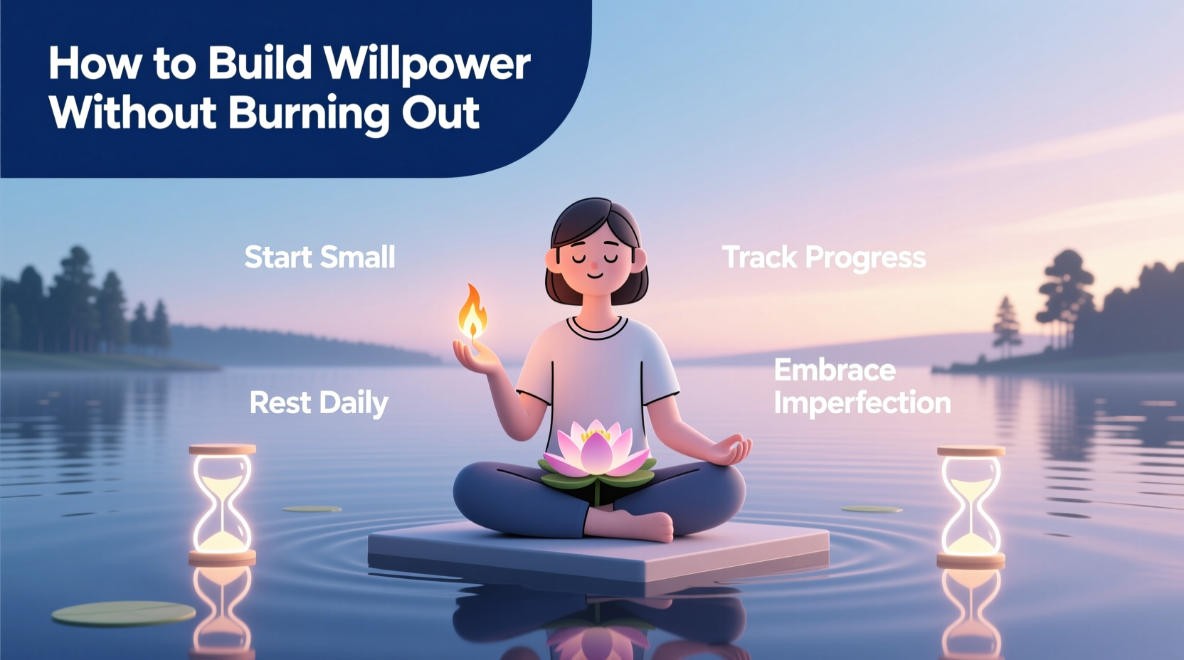 how to develop willpower without burning out quick tips