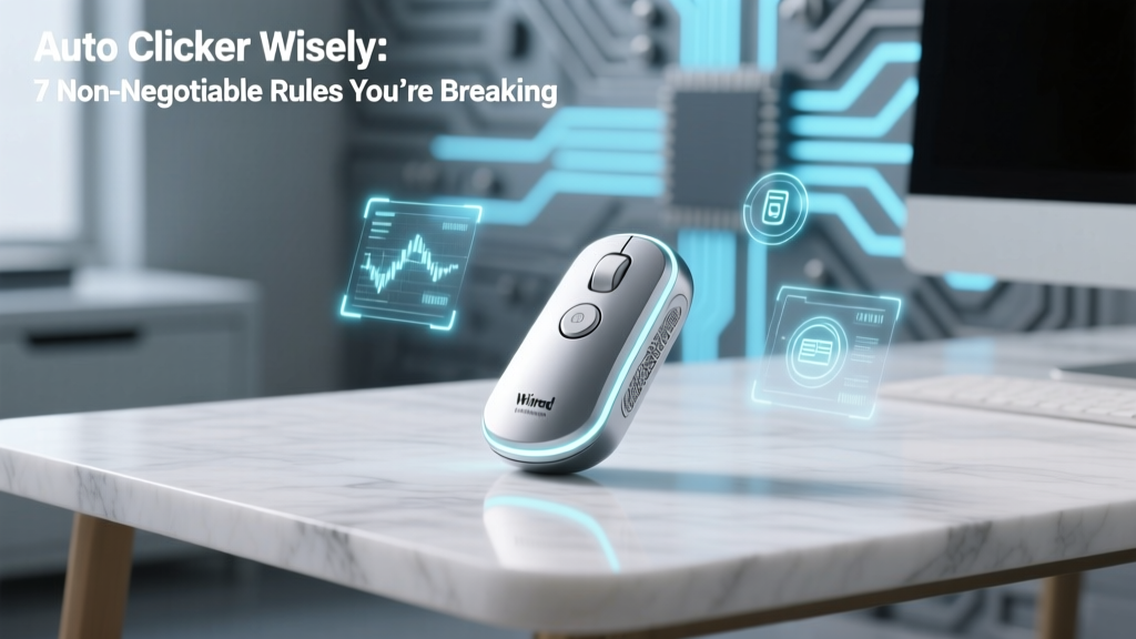 Auto Clicker Wisely: 7 Non-Negotiable Rules You’re Breaking