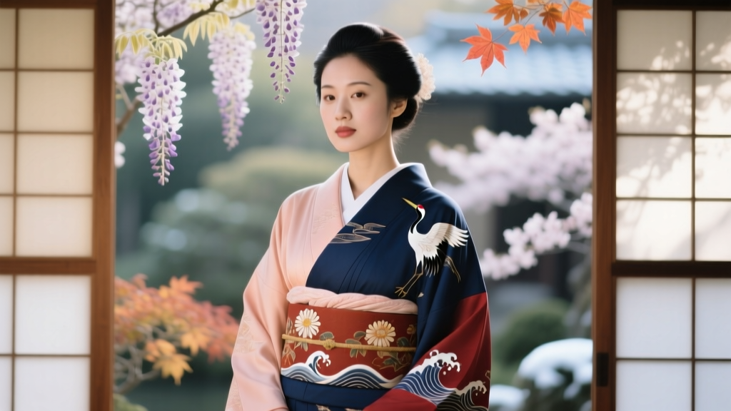 Decoding Kimono Motifs: Seasonal Colors & Symbolism