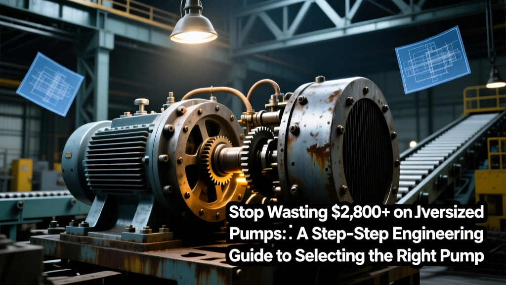 Right-Sizing Water Transfer Pumps: Engineering Guide